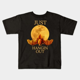 Just Hanging Out Bat Kids T-Shirt